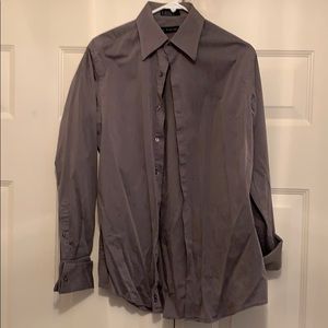 Grey/silver dress shirt